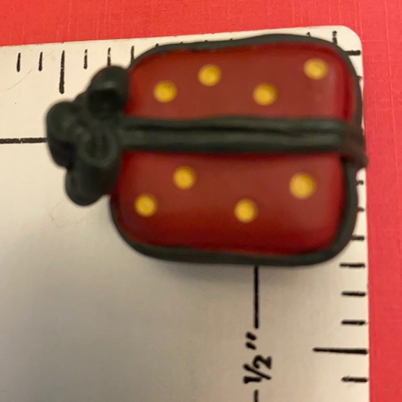 Vintage button covers/toppers & pierced kitty earrings - Picture 11 of 12